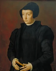 Portret van Christina van Denemarken, 1545
